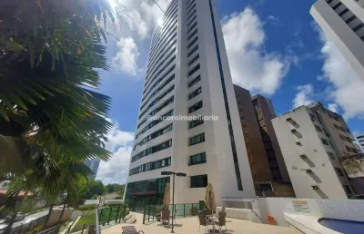 Flat à venda, 1 quarto, 1 suíte, 1 vaga, boa viagem - recife/pe