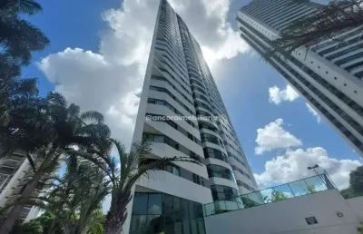 Apartamento de alto padrão à venda, 4 quartos, 4 suíte, 3 vagas, monteiro / apipucos - recife/pe