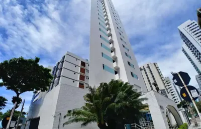 Apartamento para aluguel, 1 quarto, 1 suíte, 1 vaga, boa viagem - recife/pe