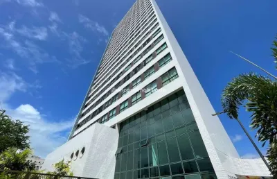 Apartamento para aluguel, 1 quarto, 1 suíte, 1 vaga, pina - recife/pe