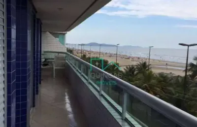 Apartamento de frente para a praia, 151 m², praia grande/sp
