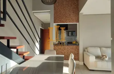 Apartamento cobertura 3 dorm com 2 suítes área gourmet e piscina privativa na vila são josé em taubaté - ap623