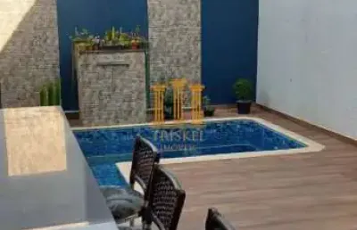 Sobrado 3 dorm com suíte e piscina no baronesa - ca209