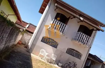 Sobrado 2 dormitórios com edícula e quintal grande em tremembé - ca224