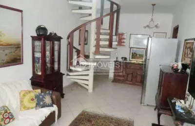 Cobertura com 3 quartos, boqueirão, santos - r$ 900 mil, cod: 209