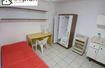 Kitnet mobiliada, com banheiro, internet, luz e agua separada, 20mt,