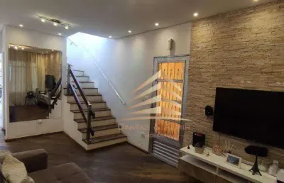 Sobrado com 3 dormitórios sendo 1 suíte à venda, 125 m² por r$ 650.000 - jardim santa cecília - guarulhos/sp