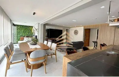 Apartamento na vila augusta, 150m², 3 suítes, 3 vagas, condomínio parque clube.
