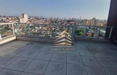 Cobertura à venda, 156 m² por r$ 1.343.000,00 - vila progresso - guarulhos/sp