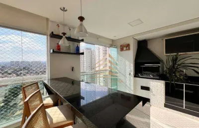 Apartamento com 3 dormitórios sendo os 3 suítes  à venda, 167 m² por r$ 2.199.000,00 - jardim santa mena - guarulhos/sp - condomínio helbor classic