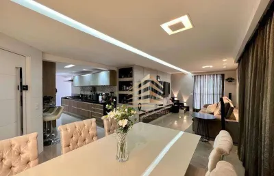 Cobertura duplex, 204m², 4 dormitórios, 2 suítes, 4 vagas, condomínio supera guarulhos.