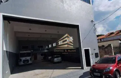 Galpão para alugar, 500 m² por r$ 20.000,00/mês - cidade jardim cumbica - guarulhos/sp