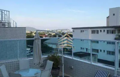 Cobertura com 5 dormitórios à venda, 230 m² por r$ 1.489.900,00 - jardim tejereba - guarujá/sp