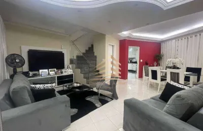 Sobrado com 3 dormitórios para permuta ou venda  136 m² por r$ 580.000 - jardim vila galvão - guarulhos/sp