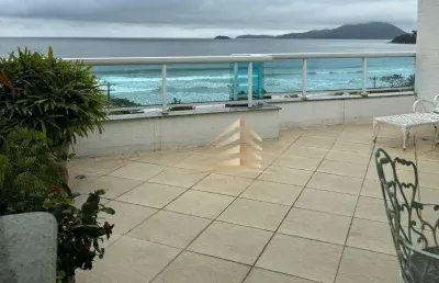 Apartamento triplex com 4 dormitórios à venda, 380 m² por r$ 4.200.000,00 - praia grande - ubatuba/sp