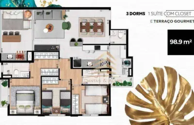 Apartamento à venda, 98 m² por r$ 1.054.323,00 - centro - guarulhos/sp