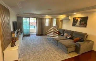 Apartamento 170m² com 3 dormitórios sendo 3 suítes, 3  varandas, 2 vagas à venda, por r$ 1.050.000 - vila galvão - guarulhos/sp