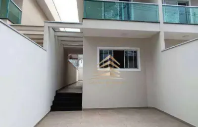 Sobrado com 3 dormitórios sendo 3 suítes e 2 vagas à venda, 123 m² por r$ 750.000 - vila barros - guarulhos/sp