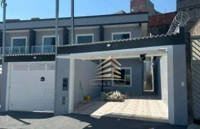 Sobrado à venda, 103 m² por r$ 410.000,00 - jardim pinheirinho - itaquaquecetuba/sp