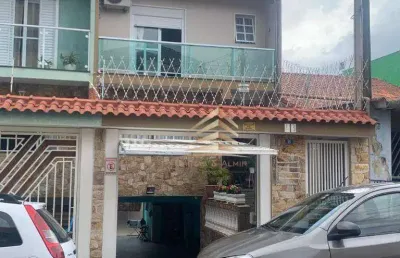 Sobrado à venda, 240 m² por r$ 860.000,00 - parque continental - guarulhos/sp