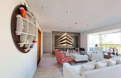 Apartamento na vila rosália, 182m², 3 suítes, 3 vagas, condomínio solon.