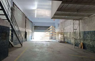 Galpão para alugar, 392 m² por r$ 15.300,00/mês - vila endres - guarulhos/sp