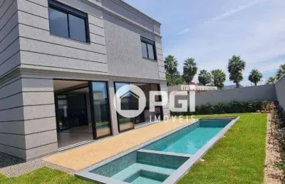 Casa com 4 dormitórios à venda, 421 m² por r$ 3.290.000,00 - alphaville - ribeirão preto/sp