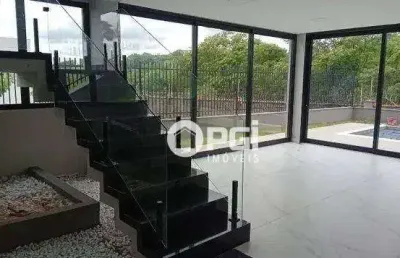 Casa com 3 dormitórios para alugar, 400 m² por r$ 17.200,00/mês - alphaville iii - ribeirão preto/sp