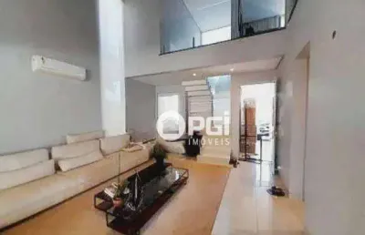Sobrado com 4 dormitórios para alugar, 327 m² por r$ 20.089,05/mês - condomínio alphaville - ribeirão preto/sp