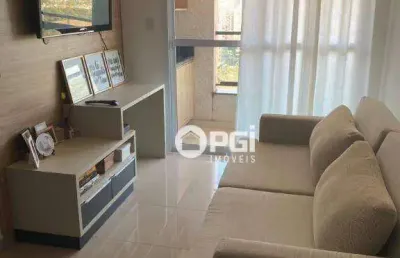 Apartamento com 1 dormitório para alugar, 50 m² por r$ 2.987,00/mês - nova aliança - ribeirão preto/sp