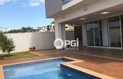 Casa com 3 dormitórios, 415 m² - venda por r$ 3.300.000,00 ou aluguel por r$ 16.373,25/mês - alphaville iii - ribeirão preto/sp