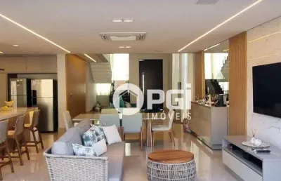 Sobrado com 3 dormitórios à venda, 305 m² por r$ 3.200.000,00 - alphaville iii - ribeirão preto/sp