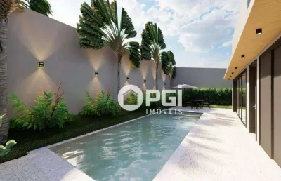 Casa com 4 dormitórios à venda, 266 m² por r$ 2.590.000,00 - alphaville - ribeirão preto/sp