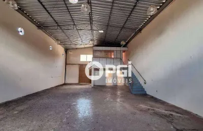 Salão para alugar, 198 m² por r$ 6.000/mês - vila elisa - ribeirão preto/sp