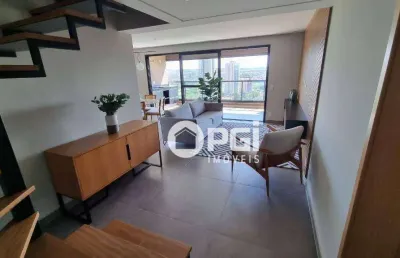 Apartamento duplex com 2 dormitórios à venda, 118 m² por r$ 870.000,00 - jardim olhos d'água - ribeirão preto/sp