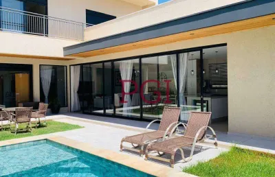 Sobrado com 4 dormitórios à venda, 343 m² por r$ 2.950.000,00 - residencial e empresarial alphaville - ribeirão preto/sp