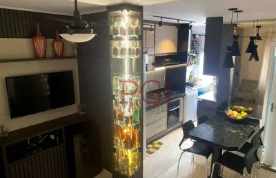 Apartamento com 2 dormitórios à venda, 44 m² por r$ 237.600 - parque industrial lagoinha - ribeirão preto/sp