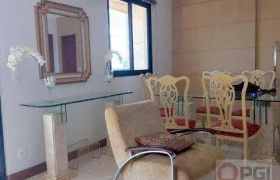 Apartamento mobiliado com 4 dormitórios para alugar, 140 m² por r$ 6.500/mês - jardim irajá - ribeirão preto/sp