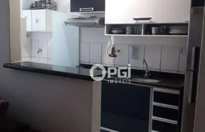 Apartamento com 2 dormitórios à venda, 55 m² por r$ 250.000,00 - condomínio mirante sul - ribeirão preto/sp