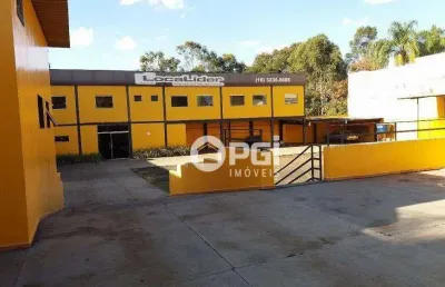 Galpão para alugar, 300 m² por r$ 14.308,31/mês - jardim sumaré - ribeirão preto/sp