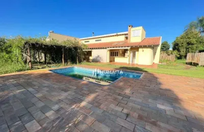 Casa com 4 dormitórios à venda, 300 m² por r$ 2.990.000,00 - estância bomtempo - londrina/pr