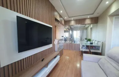 Apartamento à venda, 54 m² por r$ 450.000,00 - gleba fazenda palhano - londrina/pr