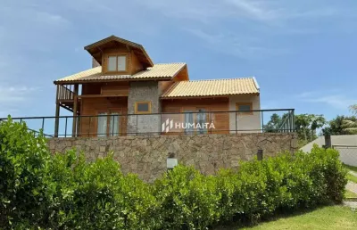 Chácara com 3 dormitórios à venda, 1000 m² por r$ 1.280.000,00 - condomínio tucunaré - alvorada do sul/pr