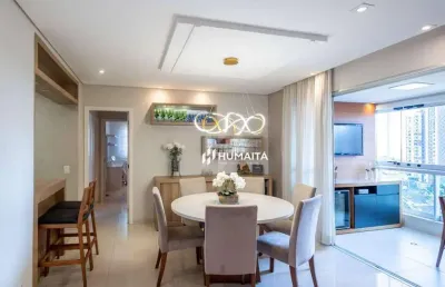 Apartamento com 3 dormitórios à venda, 112 m² por r$ 1.060.000,00 - gleba palhano - londrina/pr