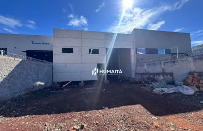 Barracão para alugar, 500 m² por r$ 10.000/mês - vila ziober - londrina/pr