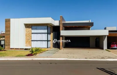 Casa com 4 dormitórios à venda, 360 m² por r$ 3.500.000 - cond villagio do engenho - cambé/pr