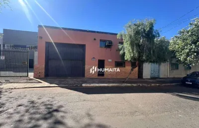 Barracão para alugar, 500 m² por r$ 6.500/mês - vila ziober - londrina/pr
