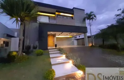 Casa de alto padrão à venda em alphaville nova esplanada 1 - sorocaba/sp: 5 quartos, 5 suítes, 4 salas, 400m²!
