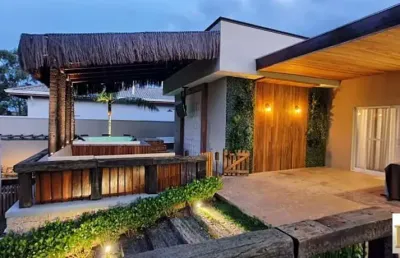 Casa em condomínio fechado com 3 quartos à venda na rua missionário pedro cândido cordeiro, 91, jardim santa monica, itu, 330 m2 por r$ 1.400.000