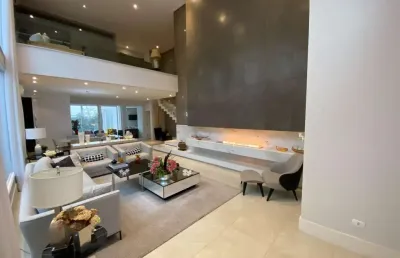 Casa em condomínio fechado com 3 quartos à venda na alameda paternon, 560, jardim plaza athénée, itu, 500 m2 por r$ 6.400.000